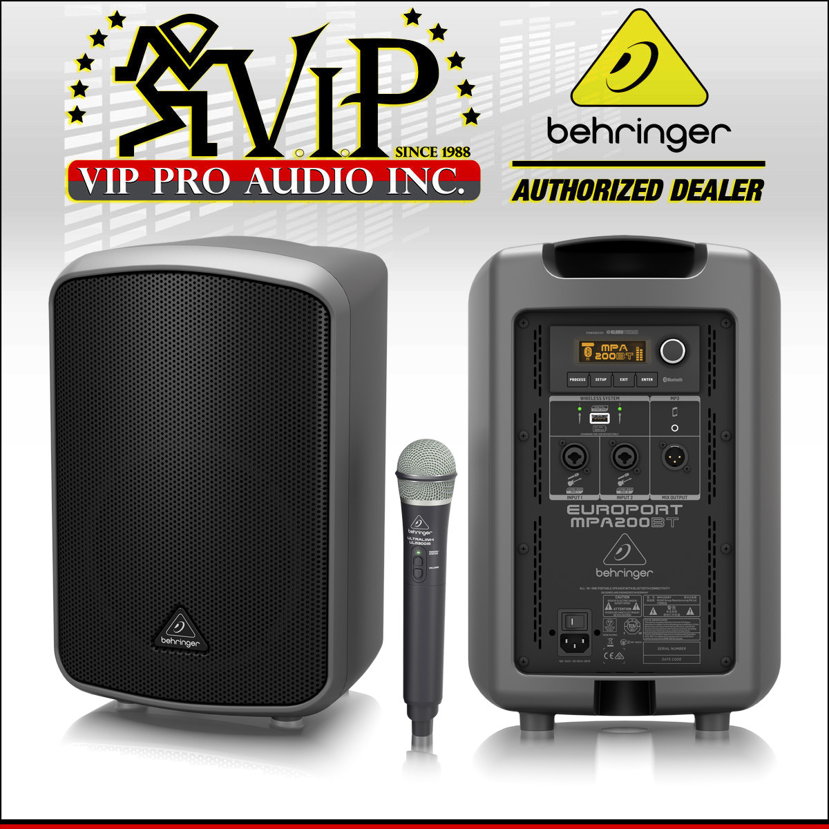 portable speaker behringer