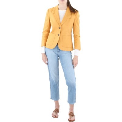 

Rag - Bone Женский желтый деловой пиджак с двумя пуговицами Petites  BHFO 7733, Putty