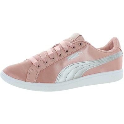 

Женские модные кроссовки Puma Vikky с мягкой стелькой BHFO 6401, Peach beige/puma silver, Vikky