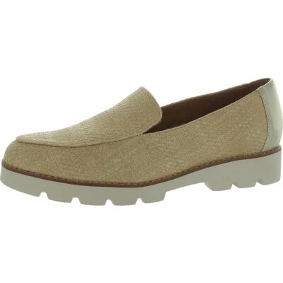 Vionic Womens Kensley Laceless Slip On Block Heel Loafers Shoes BHFO 3656