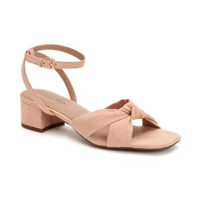 

Женские модельные сандалии Charter Club Vickaay из микрофибры с ремешком на щиколотке BHFO 9584, Pink microfiber, Vickaay