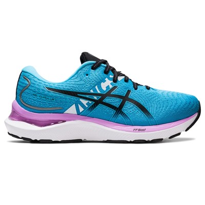 

Женские кроссовки ASICS GEL-CUMULUS 24 EKIDEN 1012B308, Aquarium/black, 1012B308