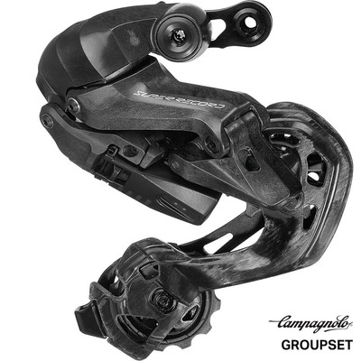 Задний переключатель Campagnolo Super Record 12 WRL, черный, 12 скоростей