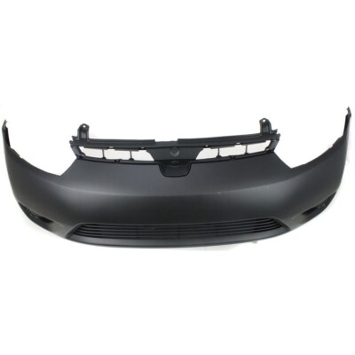 Primed Front Bumper Cover Fascia for 2006-2008 Honda Civic Coupe DX-G EX LX Si