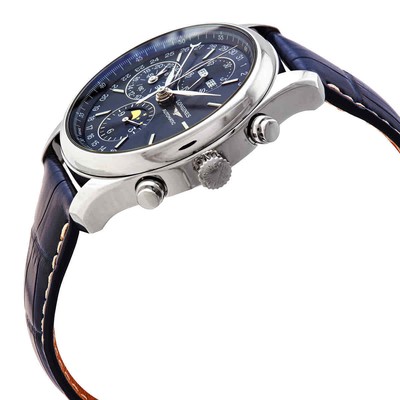 Pre-owned Longines Master Chronograph Automatic Blue Dial Men's Watch L27734920