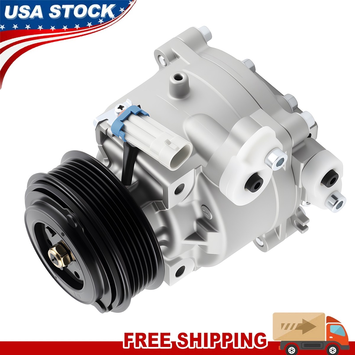 For 2013-2022 Chevy Trax Sonic & Buick Encore 1.4L 1.8L A/C Compressor W/ Clutch