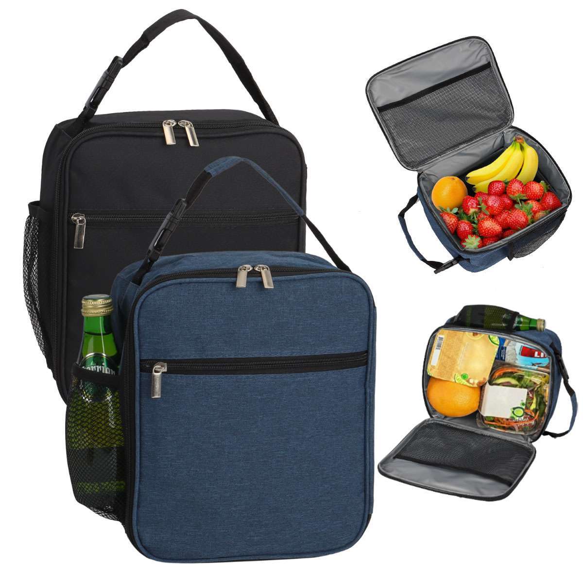 Bag For Men And Women Work Large Capacity Reusable Storage