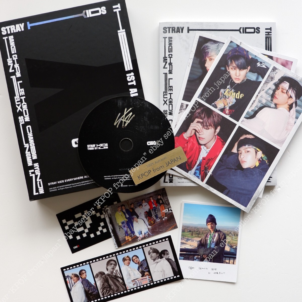 Hyunjin Stray Kids Go Live Limited Edition BOX + CD +