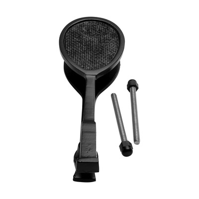 Door Knocker Black Cast Iron Tennis 7 1/2