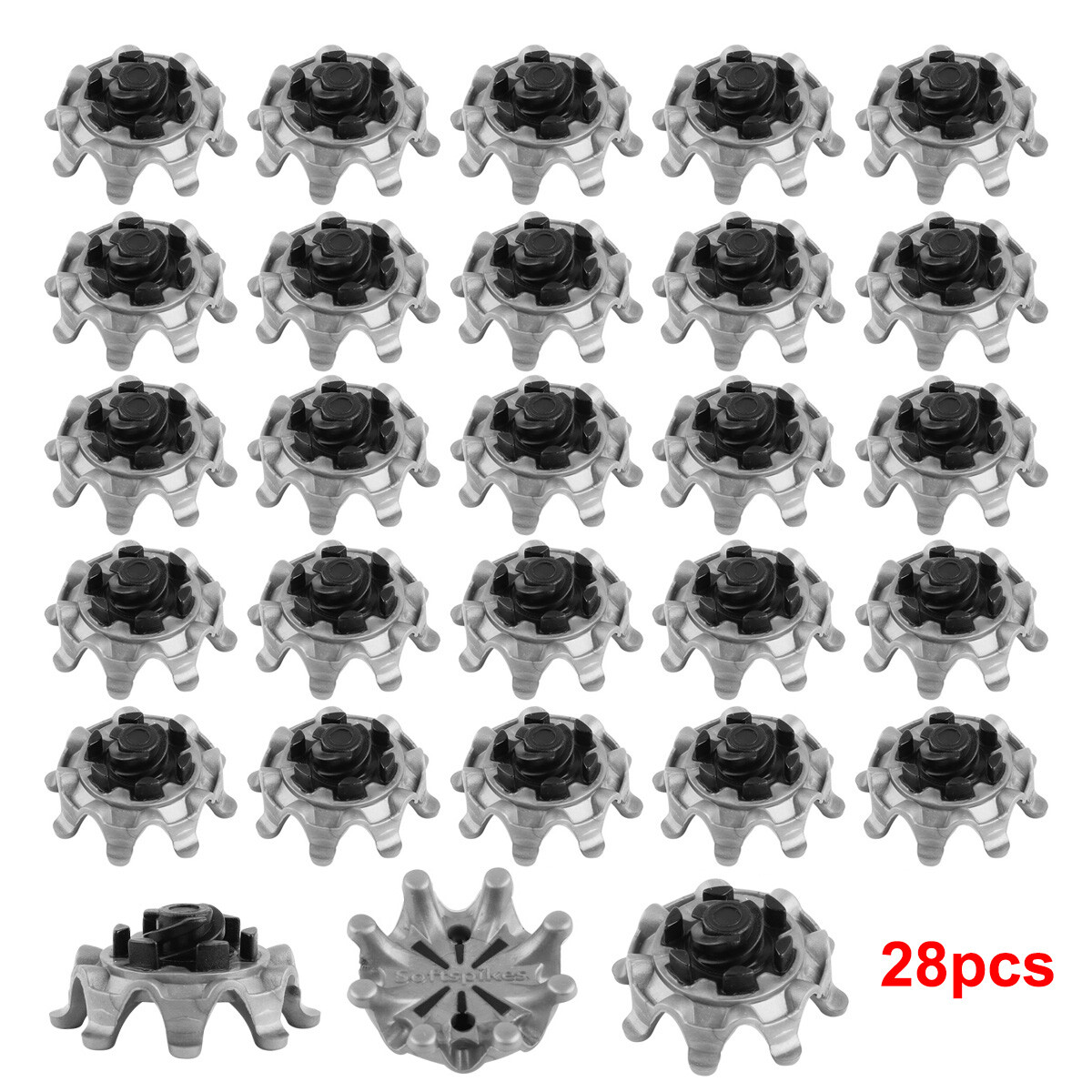Durable Golf Shoe Spikes Replacement Studs Soft Fast Twist Cleat For Footjoy NEW