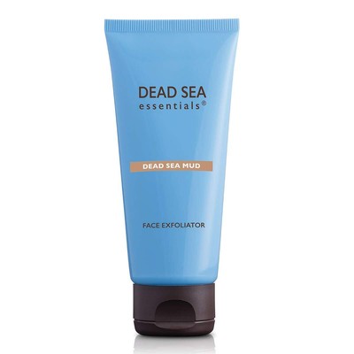 Dead Sea Essentials Mud Face Exfoliator-Dead Sea Minerals & Mud Powered Facial E