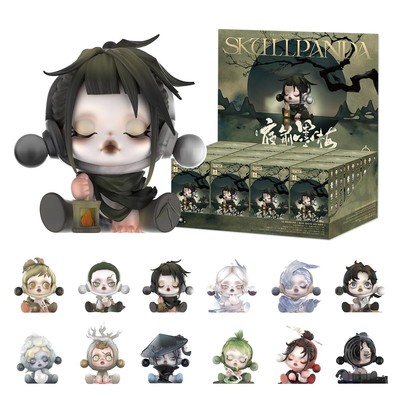POP MART SKULLPANDA The Ink Plum Blossom Series Assorted Box 12 Pieces Brand New