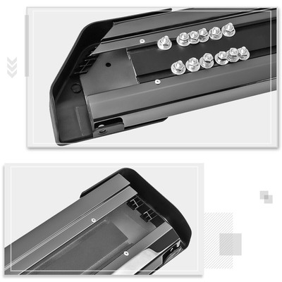 For 99-16 Ford Super Duty Extended Cab 6"Side Step Nerf Bar Running Board Black
