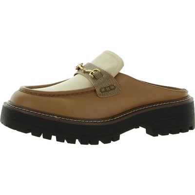 

Женские кожаные лоферы Sam Edelman Lennon Tan 6.5 Medium (B,M) BHFO 8928, Chai multi leather, Lennon