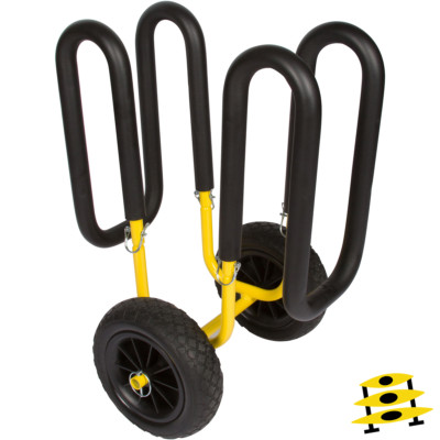Suspenz Stand Up Paddle Board / Surfboard Carrier - Single-Up SUP Cart - EUC