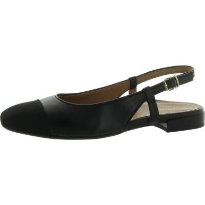 Vionic Womens Petaluma Leather Slingback Toe Cap Mules Shoes BHFO 4250