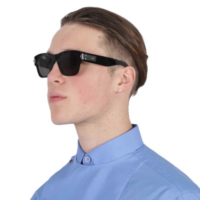 Pre-owned Dior Grey Square Men's Sunglasses Blacksuit Xl S2u 10a0 54 Blacksuit Xl In Gray