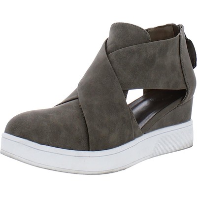 

Женские туфли Seena Taupe на танкетке Journee Collection 7 Medium (B,M) BHFO 8794