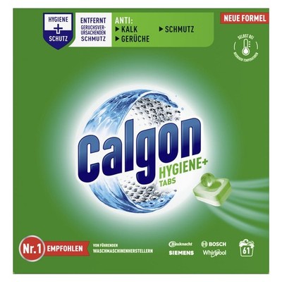 Calgon Waschmaschinenreiniger Hygiene+ 3248420 Tabs 61St.