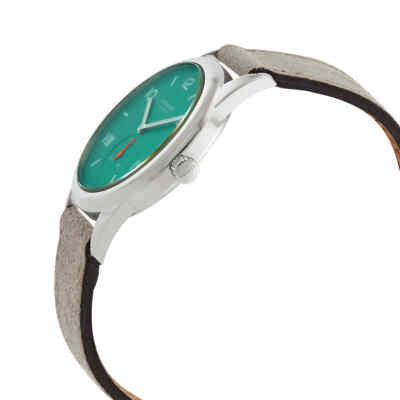 Pre-owned Nomos Club Campus 38 Hand Wind Green Dial Men's Watch 726