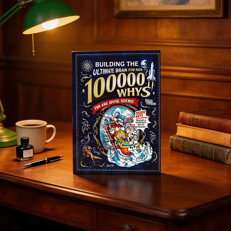 Fun '100000 Whys' Book for Casual Reading Enthusiasts, Perfect Back-To-School Gi