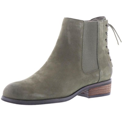 

Женские зеленые замшевые ботильоны Array Logan, ширина 6 (C, D, W), BHFO 8679, Olive leather