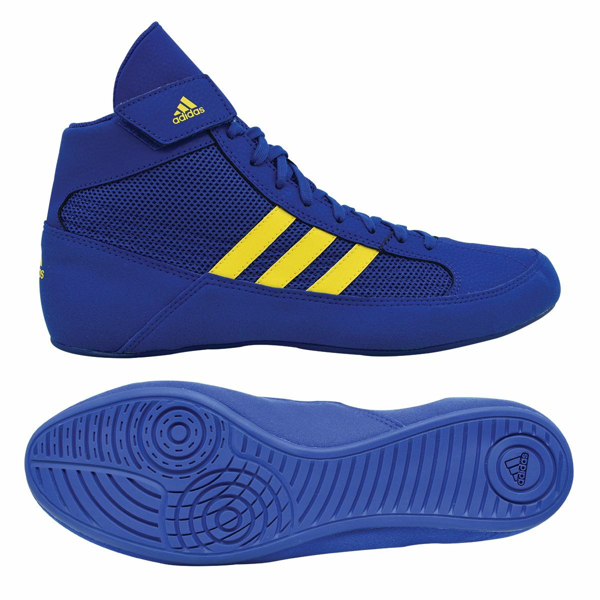adidas yellow and blue shoes