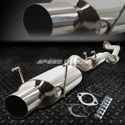 4-СТУПЕНЧАТЫЙ НАКОНЕЧНИК ГЛУШИТЕЛЯ ВЫХЛОПНОЙ СИСТЕМЫ CATBACK ДЛЯ 02-06 ACURA RSX DC5 TYPE-S K20A2