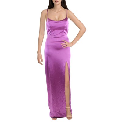 Женское фиолетовое макси-платье на бретельках City Studios 9 BHFO 1083