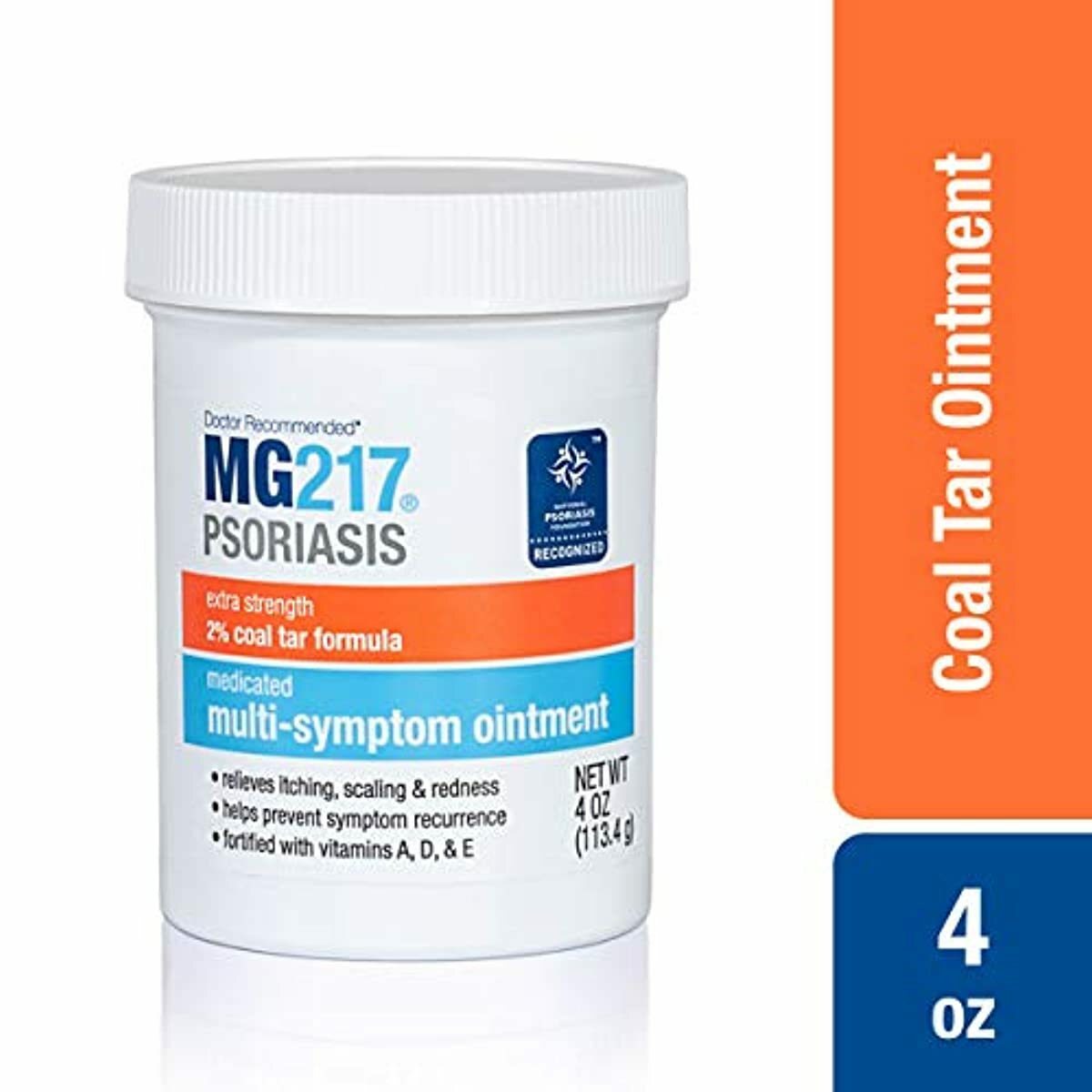 MG217 Psoriasis Treatment Cream 2 Coal Tar MultiSymptom
