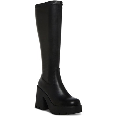 

Женские сапоги до колена из искусственной кожи Madden Girl Theresa BHFO 3052, Black pari, Theresa
