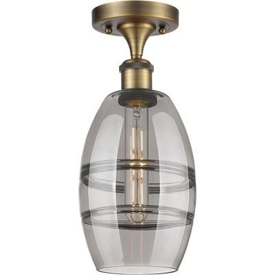 Innovations Lighting 516-1C-BB-G557-6SM Ballston Vaz Semi-Flush Mount