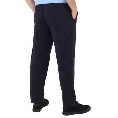 Pre-owned Ermenegildo Zegna Men's Navy Cqr Cttn Modal Pants, Size X-large In Blue