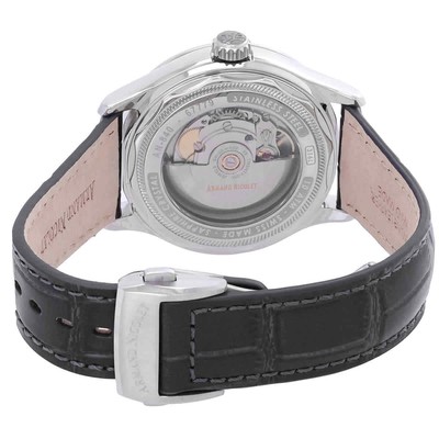 Pre-owned Armand Nicolet M02-4 Automatic Grey Dial Men's Watch A840aaa-gr-p840gr2