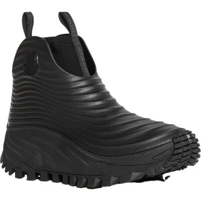 Мужские непромокаемые ботинки Moncler Mens Acqua High Black, 40 Medium (D) BHFO 1465