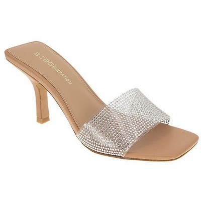 

Женские блестящие нарядные туфли без шнуровки BCBGeneration Maxari-2 BHFO 3667, Clear tan, Maxari-2