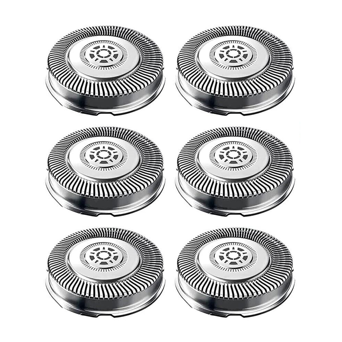 6 Pack SH71 Replacement Shaver Heads Series 7000 Shavers Blades