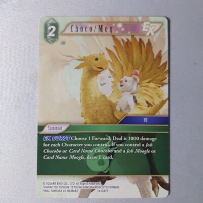 Final Fantasy TCG Opus XIV Crystal Abyss Choco/Mog EX 14-047R