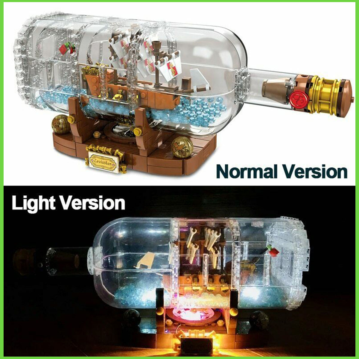 lego ideas ship in a bottle 21313 expert building kit