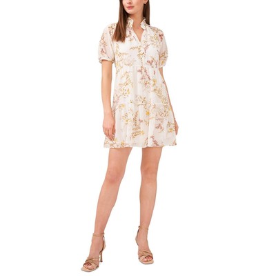 Женское мини-платье Babydoll цвета слоновой кости MSK Petites PXL BHFO 8878