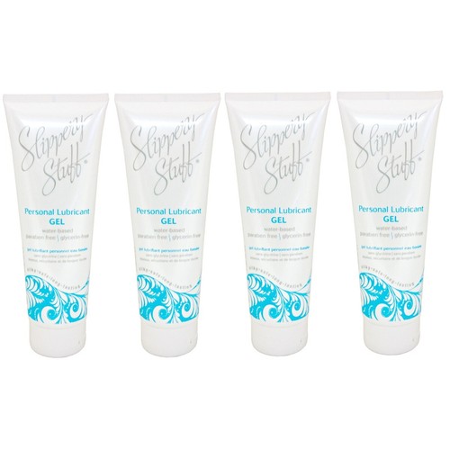 4PK Slippery Stuff Gel Water Based Personal Lubricant 8 Fl.Oz / 237 ml