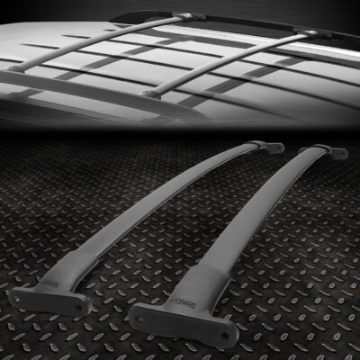 ДЛЯ 16-18 FORD EXPLORER OE СТИЛЬ АЛЮМИНИЕВАЯ КРЫША НАПРАВЛЯЮЩАЯ РЕЙКА ПОПЕРЕЧНАЯ ГРУЗОВАЯ ПЕРЕВОЗКА