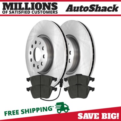 Front Brake Rotors & Pads for VW Jetta Passat CC Beetle GTI Eos Audi A3 TT 2.0L