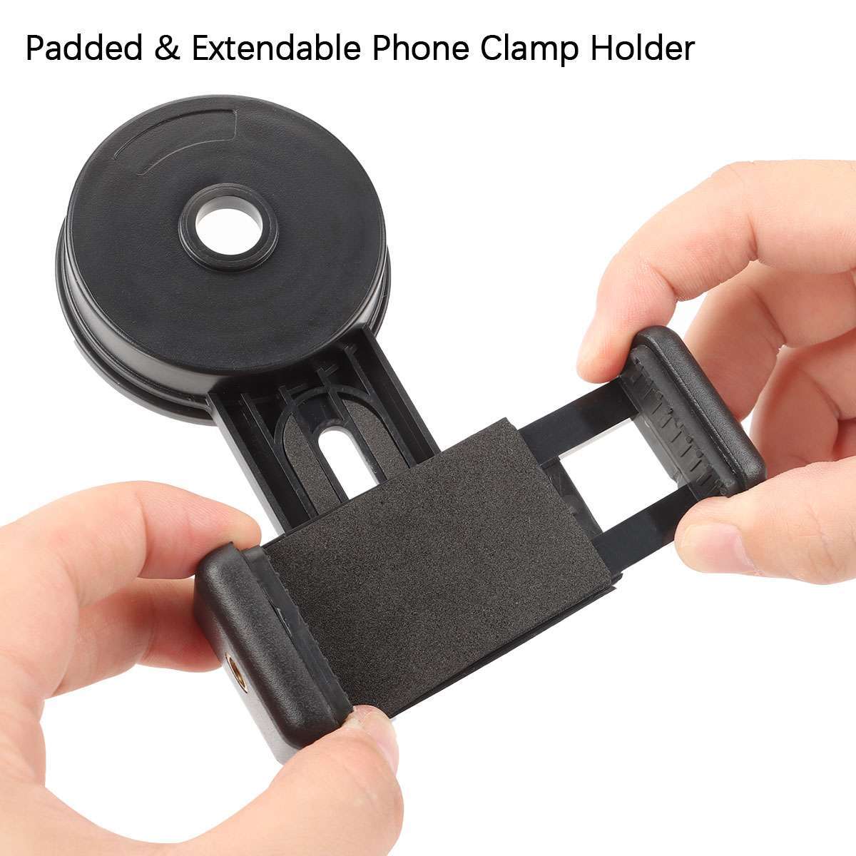 Cell Phone Adapter Mount Binocular Monocular Spotting Scope Telescope Universal