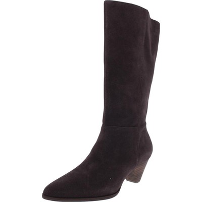 Женские коричневые ботинки до середины икры Lucky Brand Fukko 9 Medium (B,M) BHFO 0472