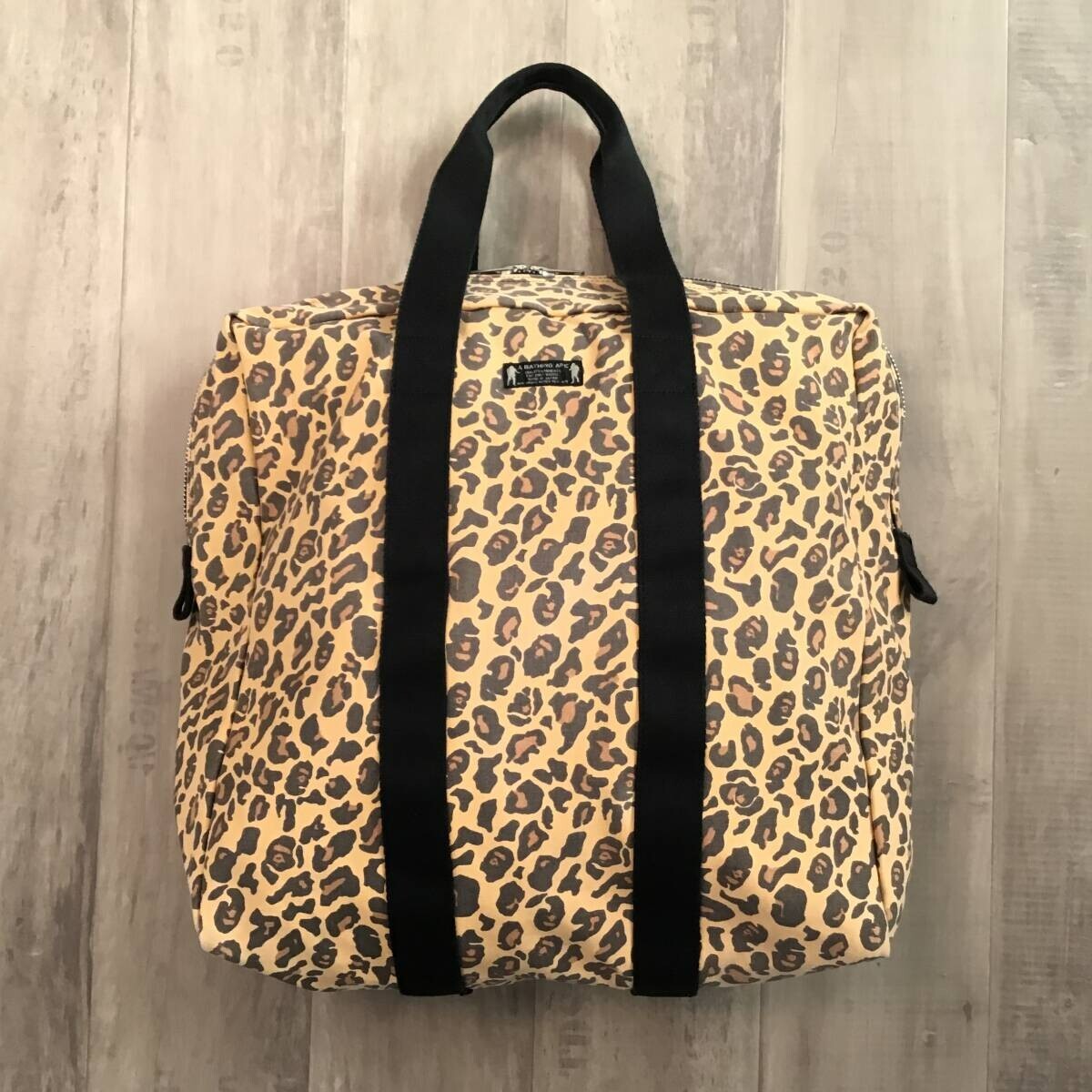 【A・BATHING APE】leopard camo bag 90s 初期 Vintage BAPE Leopard camo helmet bag a bathing ape NIGO | eBay