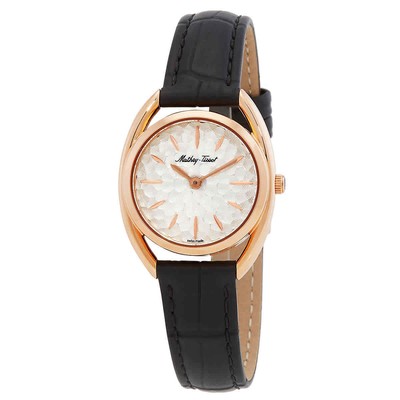 Женские часы Mathey-Tissot Saphira с кварцевым серебряным циферблатом D933PLI