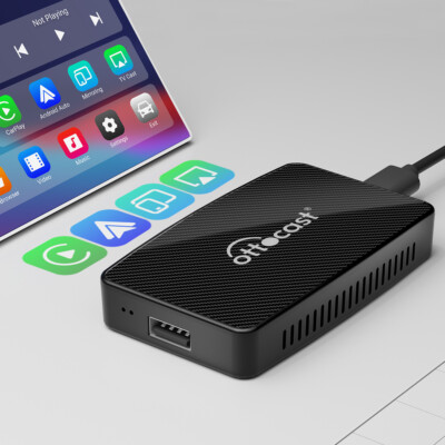 Ottocast-Play2Video Pro Wireless CarPlay/Android Auto 3-in-1 Multimedia Adapter