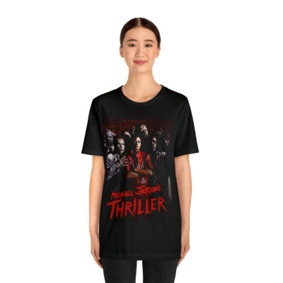 Michael Jackson Shirt, Thriller T Shirt, Michael Jackson Unisex