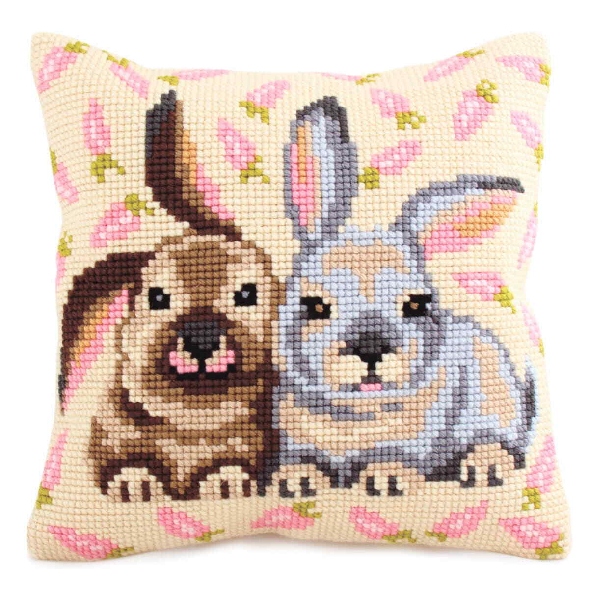 CdA stamped cross stitch kit cushion 
